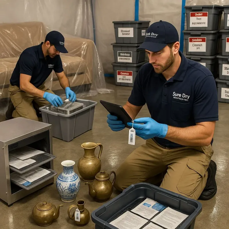 Content Protection and Restoration process in Bayamon, PR